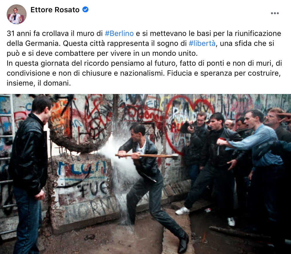 Post Muro di Berlino