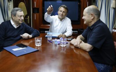 A Kiev con Draghi, l’Italia torna protagonista